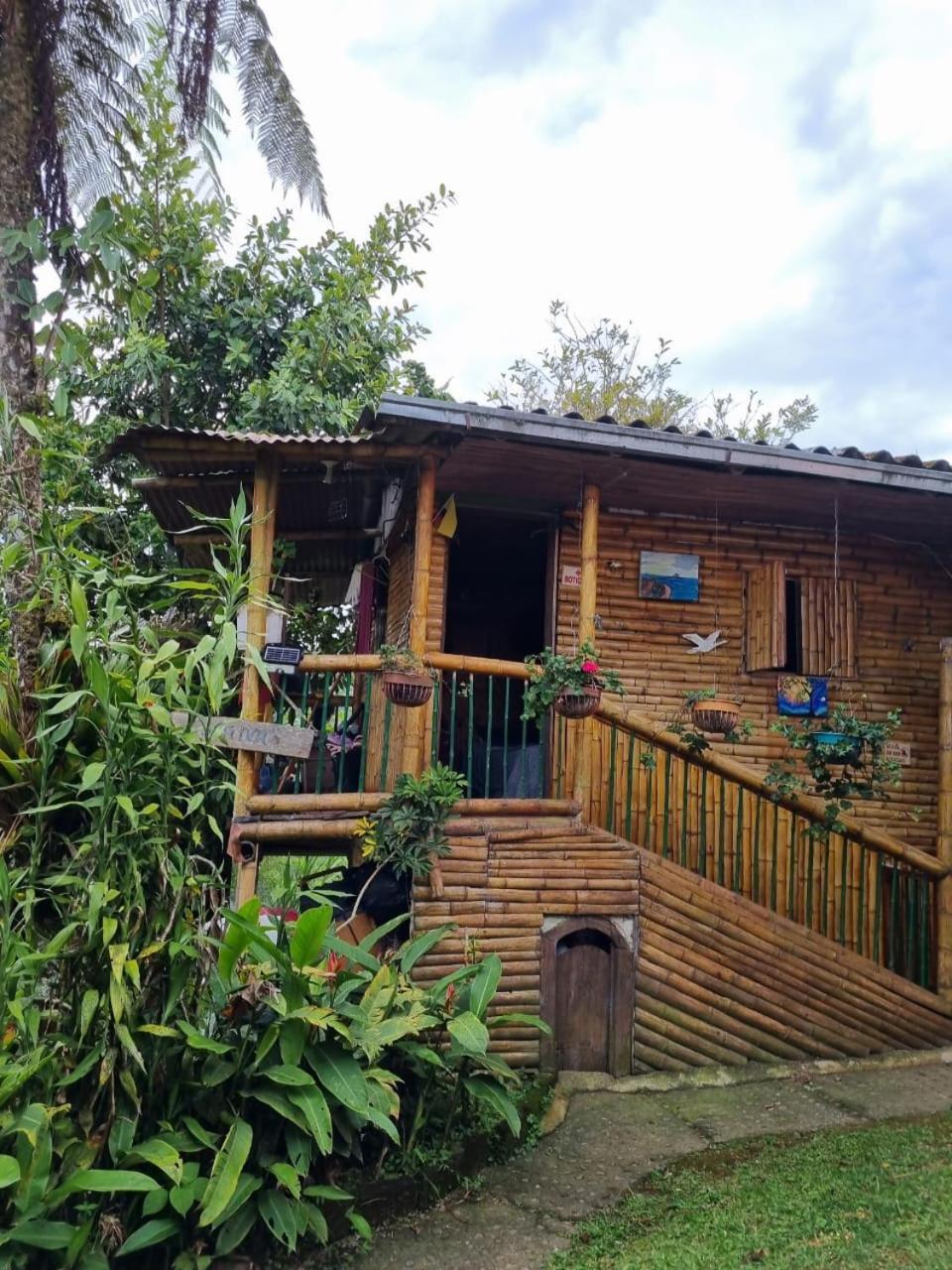 Finca La Divisa. Senderos De La Montana San Vicente  エクステリア 写真